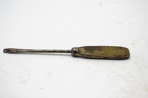 STEARNS LUMBER CO ADVERTISING SCREWDRIVER - TWO SIDED