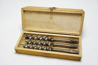 FINE SET OF 13 RUSSELL JENNINGS AUGER BITS IN ORIGINAL BOX