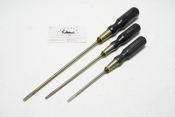 MINTY SET OF 3 STANLEY NO. 45 SCREWDRIVERS