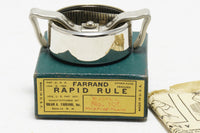 NOS FARRAND PATENT RAPID RULE TAPE MEASURE IOB