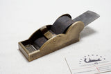 BRASS & ROSEWOOD CHARIOT BLOCK PLANE