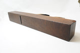 DEAD MINT HEAVY ROSEWOOD 22" JOINTER PLANE - BOXWOOD STRIKE BUTTON
