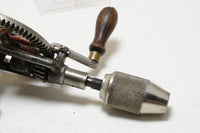 CLEAN WORKING MILLERS FALLS NO 2 HAND DRILL