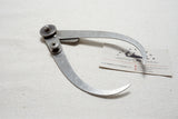 FINE 1885 PATENT  6" L.S. STARRETT LOCKJOINT OUTSIDE CALIPER NO 38