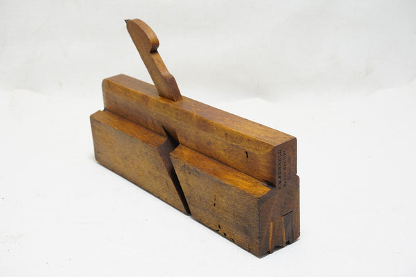 FINE DOUBLE LIGNUM BOXED E. W. PENNELL COMPLEX MOLDING PLANE