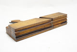 FINE DOUBLE LIGNUM BOXED E. W. PENNELL COMPLEX MOLDING PLANE