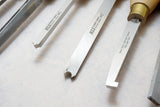 MINT SET OF 8 ROBERT SORBY LATHE CHISELS AND ACCESSORIES