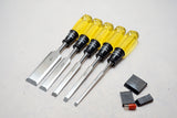 MINT LEE VALLEY 8 PCE BEVEL & BUTT CHISEL SETS - SHARP!