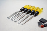 MINT LEE VALLEY 8 PCE BEVEL & BUTT CHISEL SETS - SHARP!