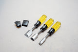 MINT LEE VALLEY 8 PCE BEVEL & BUTT CHISEL SETS - SHARP!