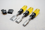 MINT LEE VALLEY 8 PCE BEVEL & BUTT CHISEL SETS - SHARP!