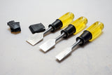 MINT LEE VALLEY 8 PCE BEVEL & BUTT CHISEL SETS - SHARP!