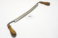 UNCOMMON 14" LONG E. BROAD & SONS DRAWKNIFE