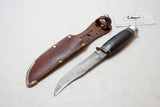 YORK CUTLERY 545 HUNTING KNIFE & SHEATH