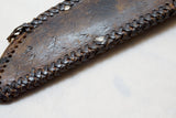 J.H. THOMPSON CUTLERY HUNTING KNIFE & SHEATH - SABRE 110-5"