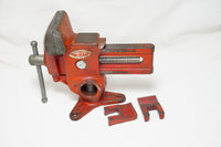 COLUMBIAN VISE MFG. CO NO. 73½ GYRO VISE + PIPE JAWS