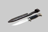 FINE POST WWII GERMAN BOY SCOUT KNIFE IN ORIGINAL METAL SHEATH MADE BY RUKO