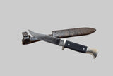 FINE POST WWII GERMAN BOY SCOUT KNIFE IN ORIGINAL METAL SHEATH MADE BY RUKO