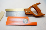 LIKE NEW SPEAR & JACKSON NO. 52 BRASS BACK DOVETAIL SAW - 8" 21 TPI