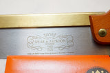 LIKE NEW SPEAR & JACKSON NO. 52 BRASS BACK DOVETAIL SAW - 8" 21 TPI