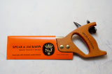 LIKE NEW SPEAR & JACKSON NO. 52 BRASS BACK DOVETAIL SAW - 8" 21 TPI