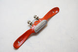 LIKE NEW RECORD A151 MALLEABLE IRON ADJUSTABLE ROUND BOTTOM SPOKESHAVE
