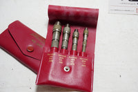 LIKE NEW LUFKIN NO. 20S STEEL RULE SET + 197 S PIN VISE SET