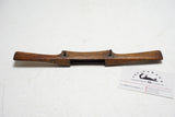 GOOD CLEAN WOODEN SPOKESHAVE WITH BRASS WEAR PLATE