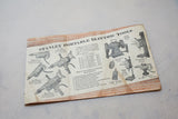 MINT STANLEY NO. 59 DOWELING JIG - AND 1940s STANLEY TOOL BOOKLET