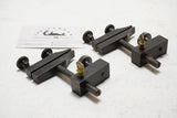 PAIR OF CLOCK BUSHING TOOL CLAMPS - 2 3/8"