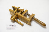 FABULOUS PRIMITIVE TABLE MOUNT VISE - ALL WOOD CONSTRUCTION