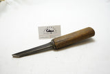 VERY EARLY IOHN GREEN 3/8" MORTISE CHISEL - 18TH CENTURY