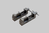 MINT PAIR OF L.S. STARRETT TOOLMAKER'S MACHINIST CLAMPS