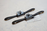 PAIR - CURVED & STRAIGHT BOTTOM STANLEY NO. 63, 64 SPOKESHAVES