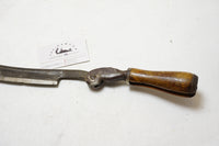 EXCELLENT 8" J. S. CANTELO BOSTON FOLDING DRAWKNIFE