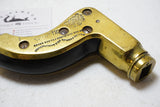 WM MARPLES EBONY & BRASS "HER MAJESTY'S" ULTIMATUM BRACE