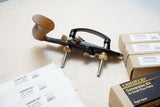 LIKE NEW VERITAS RIGHT HAND PLOW PLANE WITH CUTTERS AND CONVERSION KIT