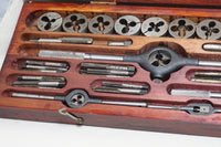 EXTRA FINE LARGE BUTTERFIELD TAP & DIE SCREW PLATE SET - WOW!