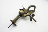 VERY RARE ELMER FELL PATENT ARTICULATING PIPE CLAMPS OR VISE