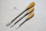 FINE SET OF 3 IRWIN PERFECT HANDLE SCREWDRIVERS