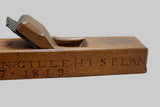 WOW! CARVED JACK PLANE - 1849 - NOVA SCOTIA