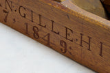 WOW! CARVED JACK PLANE - 1849 - NOVA SCOTIA