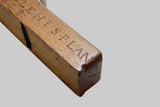 WOW! CARVED JACK PLANE - 1849 - NOVA SCOTIA