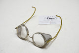 FINE PAIR OF CESCO SAFETY GOGGLES / GLASSES - STEAMPUNK! AVIATOR!