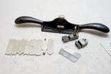 FINE TYPE 1 STANLEY NO. 66 HAND BEADER PLANE - BOTH FENCES & CUTTERS!