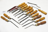 WONDERFUL SET OF 15 BUCK BROS PATTERNMAKERS' GOUGES