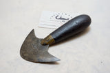 BEAUTIFUL ROSEWOOD HANDLED GOMPH ROUND / HEAD KNIFE - EARLY STAMP