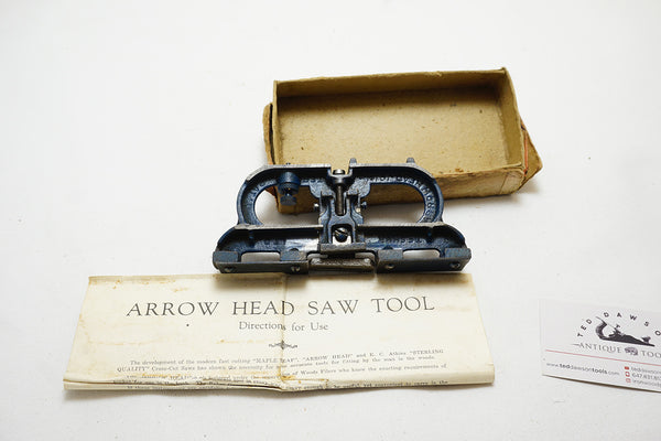 MIB SHURLY-DIETRICH-ATKINS CO. ARROW HEAD SAW JOINTER