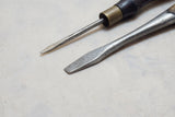 PAIR OF SMALL PERFECT HANDLE & ROSEWOOD HANDLED SCREWDRIVERS