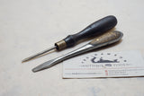 PAIR OF SMALL PERFECT HANDLE & ROSEWOOD HANDLED SCREWDRIVERS